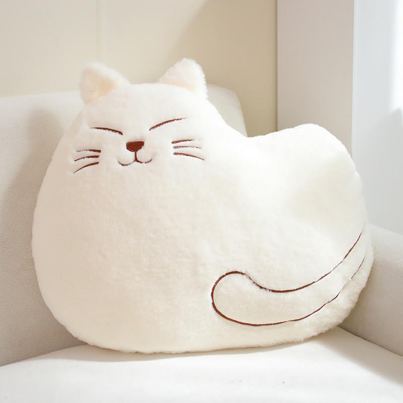 Игрушка Кот Плюшевое Животное Мягкая Кукла Мультяшный Декор Спальни Детский Подарок Милый