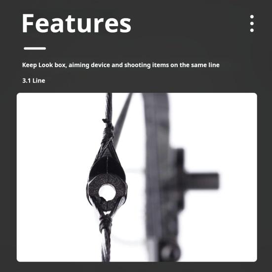 Резиновая трубка для тетивы блочного лука, смотровое отверстие для тетивы, трубка для прицеливания для стрельбы из лука, аксессуары для охоты и стрельбы