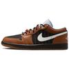 Air Jordan 1 Low Винтажные Баскетбольные Кроссовки Мужские Темно-коричневые IR7560-010