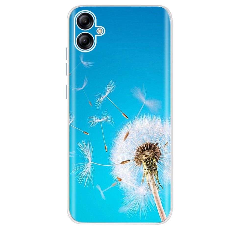 Для Samsung Galaxy A04e A04 A04S 2022 Милый чехол для телефона с принтом Для SamsungA04 A 04 04e SM-A042F A045F Мягкие силиконовые TPU чехлы