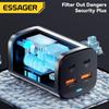 Essager 100W USB C GaN Charger Desktop Quick Charge QC 4.0 3.0 Type C Fast Charging For iPhone 15 Laptop MacBook Samsung POPC
