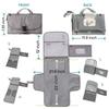 Padded Head Support Diaper Changer Travel Bag Waterproof Baby Diaper Changing Mat  Infant Care