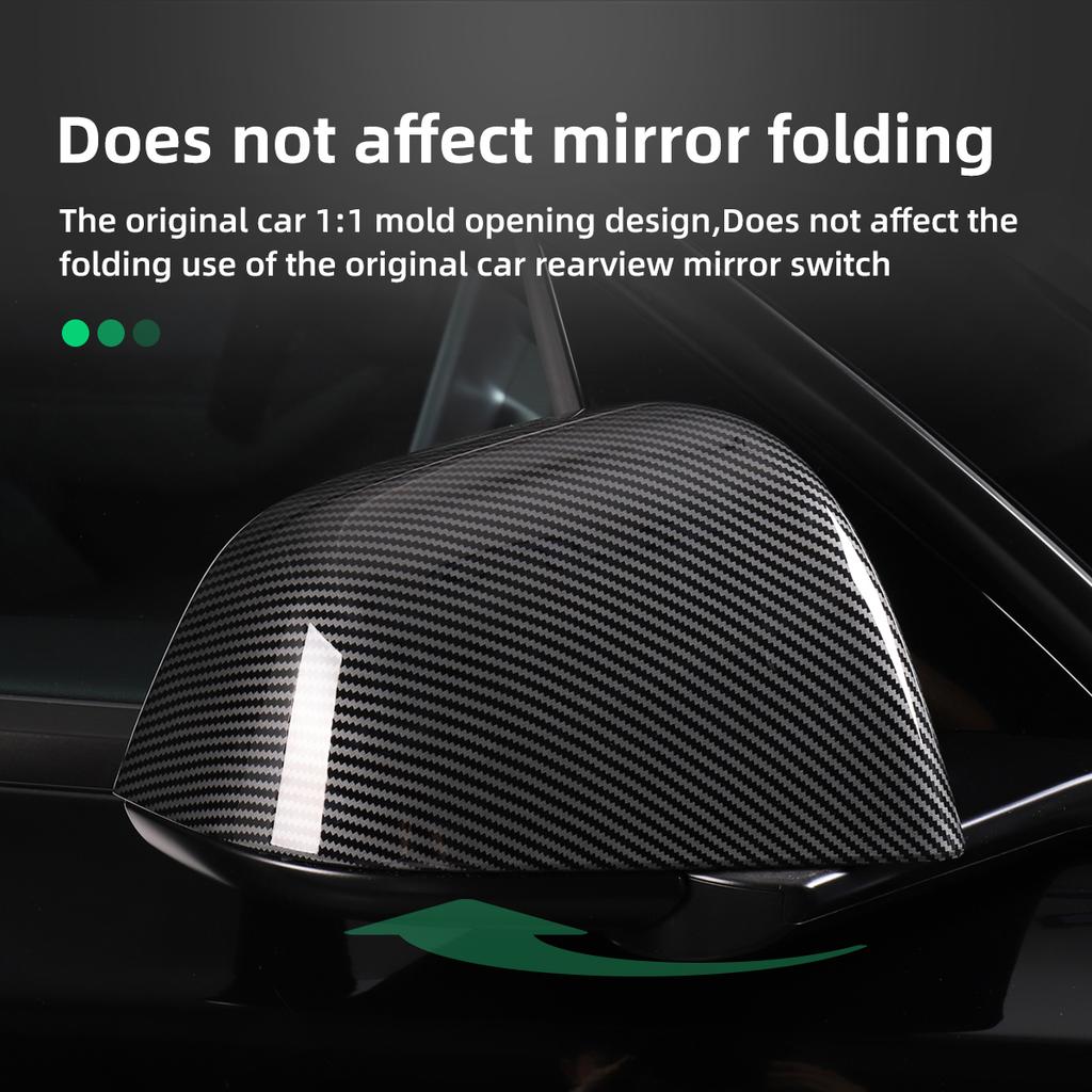 Для Tesla Model 3 Model Y Автомобильное зеркало заднего вида, автомобильные внешние аксессуары, ABS, боковое зеркало заднего вида, корпус