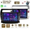 Для Citroen C4 C-Triomphe C-Quatre 2004-2009 с кнопкой, автомобильным радио, мультимедиа, Carplay, 2Din, стерео аудио, Android-видео, 2 + 32 ГБ