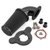 Комплект для очистки воздуха(Маленькая крышка+Локоть) для Harley Sportster XL 883 1200 91–22 Алюминиевое основание Красный/Черный Фильтр Несколько Стилей Впуска