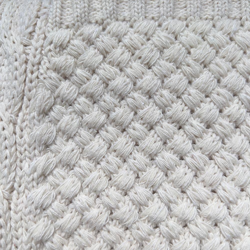 Женские сумки через плечо, повседневные однотонные вязаные сумки, вязанные вручную женские сумки на плечо, дорожные сумки-тоут для девочек