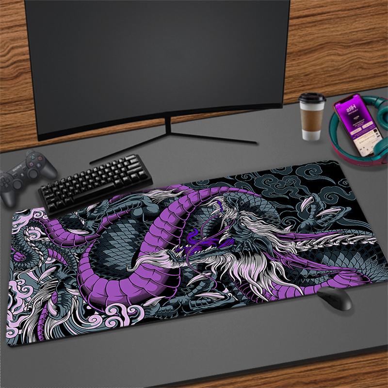 Gaming Mouse Pad Dragon Large Gamer Mousepad Computer Gaming Table Carpet Desk Mat XXL 900x400mm Mouse Mats Rubber Keyboard Pads
