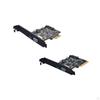 1x USB A + C 10 Гбит/с Порты PCIe 3.1 Gen2 Карта Расширения Аксессуары Высокая Скорость