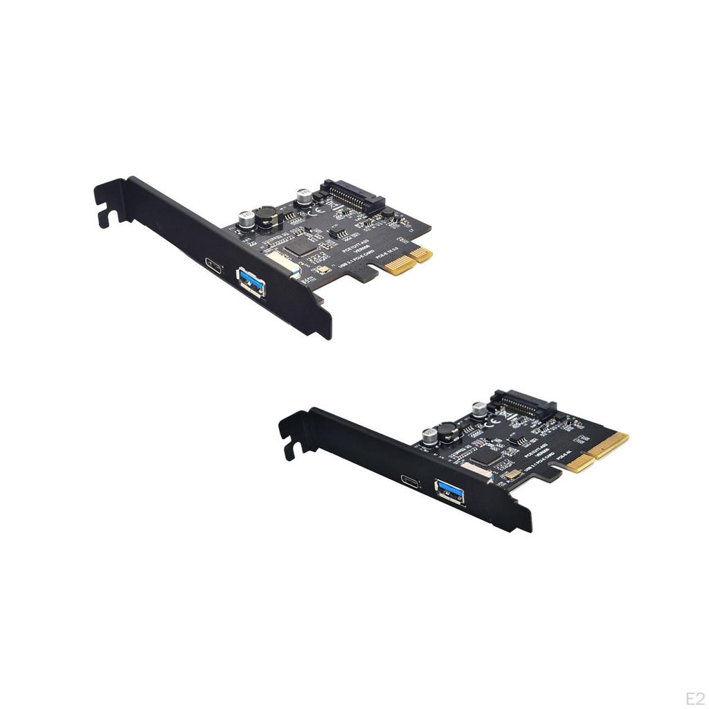 1x USB A + C 10 Гбит/с Порты PCIe 3.1 Gen2 Карта Расширения Аксессуары Высокая Скорость