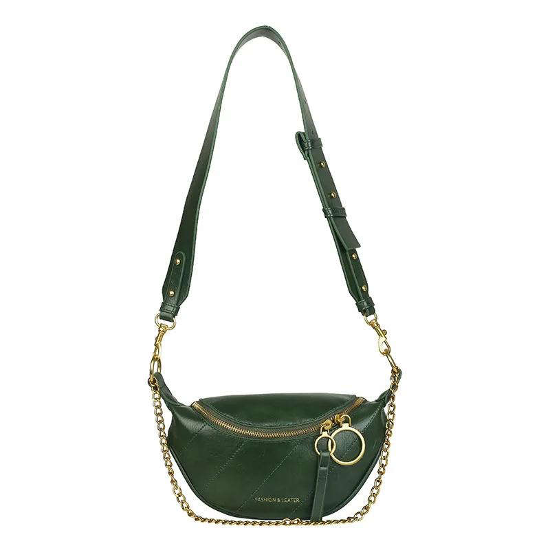 Женская сумка-цепочка через плечо, поясная сумка, сумка через плечо, поясная сумка, роскошная женская сумка на грудь, модная