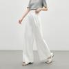Qiu Shui Yi Ren Women's H-Line Wide-Leg Casual Pants