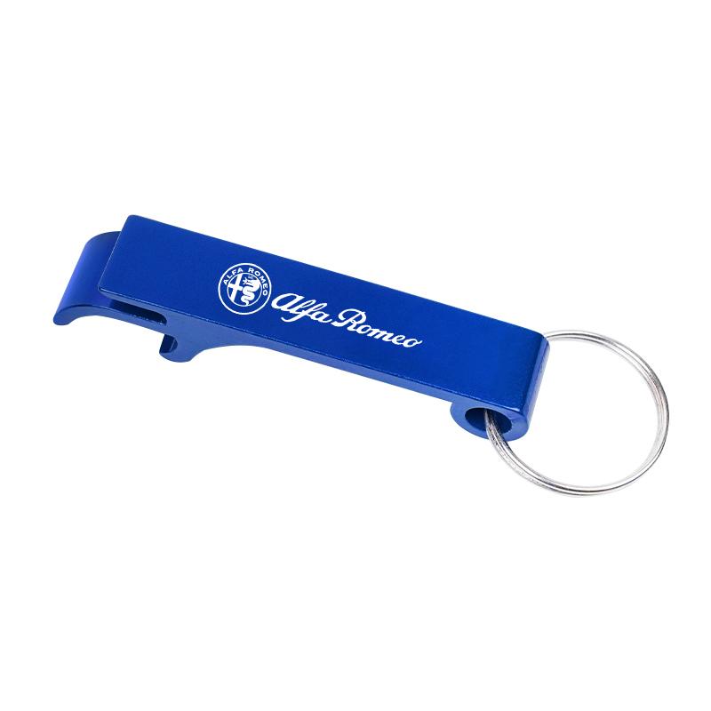 Car Logo Keyring Personalized Beer Bottle Opener Keychain Engraved Gift Keepsake Key Ring For Alfa Romeo 4C 159 166 156 147 GT