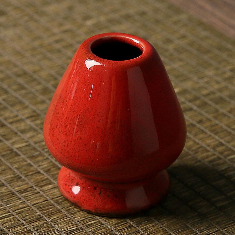 Подставка для венчика для чая Матча Керамическая бамбуковая подставка для чая Матча Часен для чайного сервиза Аксессуары