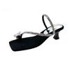 Rhinestone thin heel cover toe cool slippers women's 2025 summer new Korean version Internet celebrity bow fashion wear high heel slippers