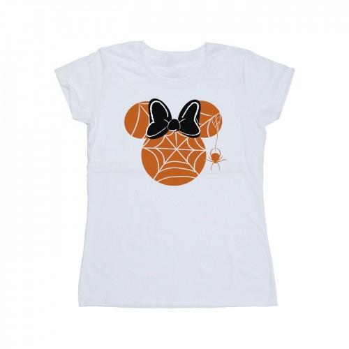 Minnie Mouse Футболка женская/дамская Cobweb из хлопка