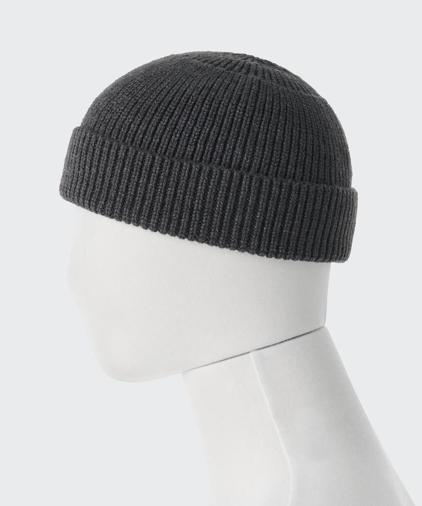 MUSINSA STANDARD Knit Watch Cap [Charcoal Gray]