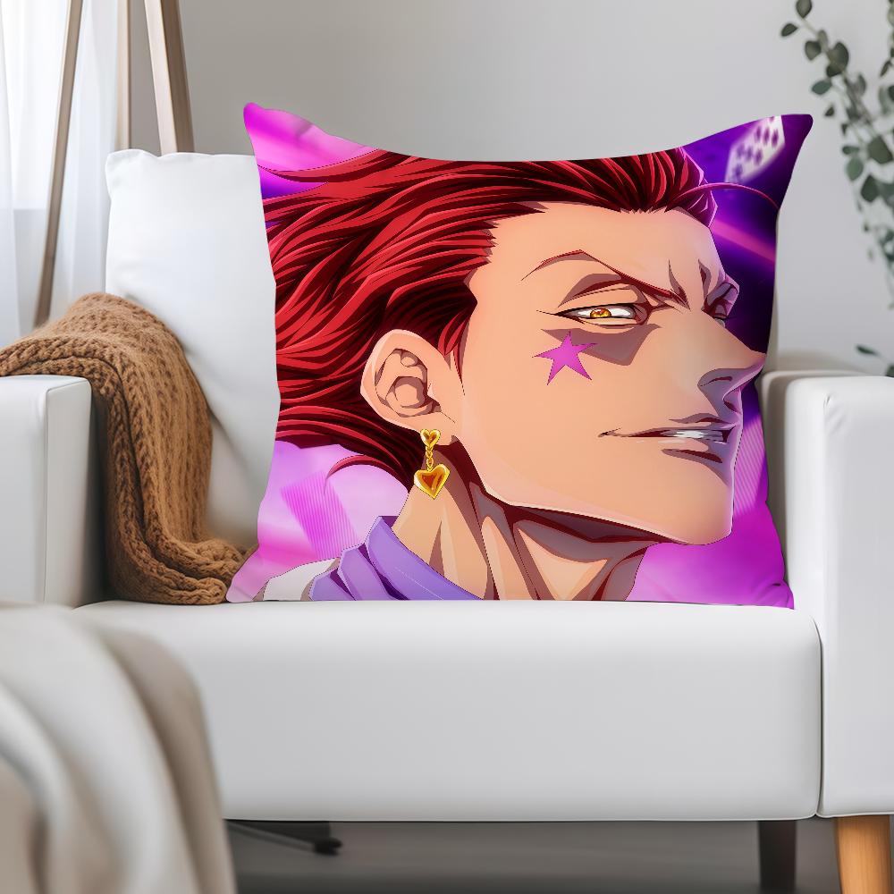Аниме H-HUNTER X HUNTER Киллуа Зольдик Хисока Наволочка Применимое пространство Для гостевых комнат Интерьеры Автомобили Офис Украшение дома