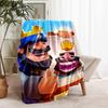1pc Blanket Clashes Royaleds Game Print Design, Lightweight Blanket for Sofa, Bed- Soft &Warm, Gift for All Seasons like Christmas, Halloween