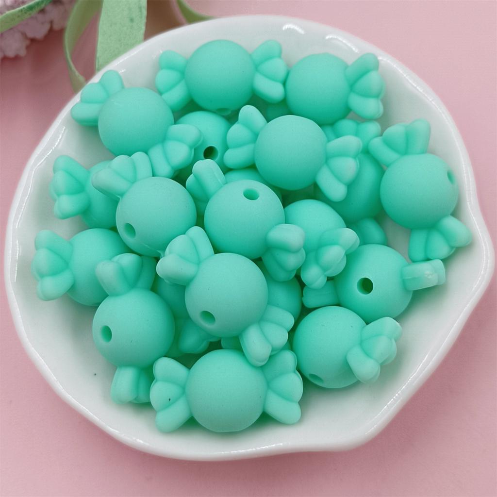 Новые браслеты для изготовления ювелирных изделий, конфетные бусины, 20 шт., свободные резиновые бусины, 21*11 мм, ожерелье, сделай сам