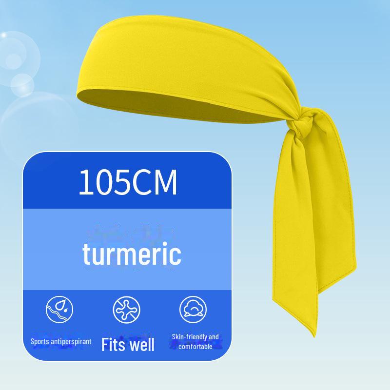 Летняя быстросохнущая теннисная повязка на голову Ice Silk и регулируемый пояс для защиты от пота для велоспорта и спорта