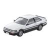 TOMYTEC Tomica Limited Vintage Neo 1/64 Scale LV-N304c Toyota Corolla Levin 2-Door GT-APEX 1985 White/Black Finished Model