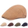 Мужской берет с вышивкой, весенняя шляпа от солнца, молодежная шляпа, мужская шляпа вперед, фуражка, кепки газетчика для мужчин, шляпа водителя плюща, шляпы художников Гэтсби