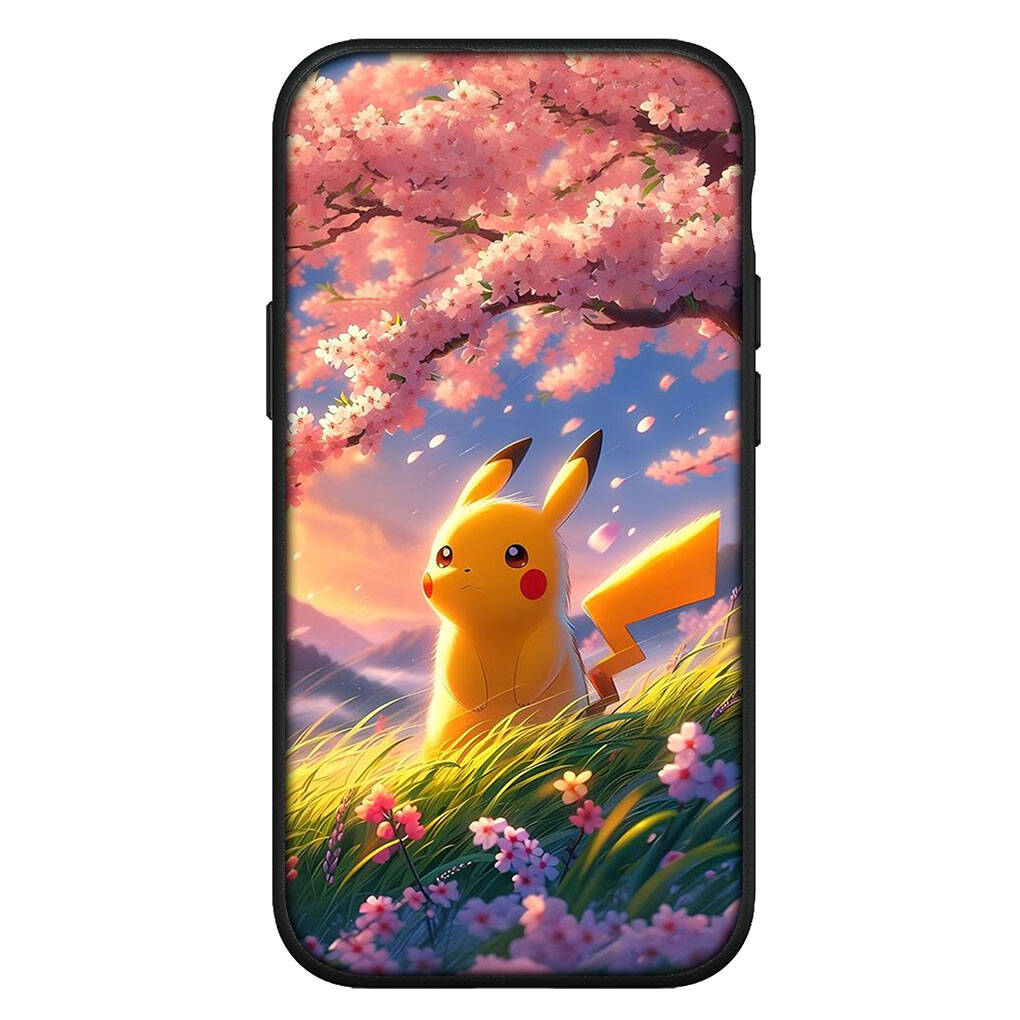 Cover for iPhone 17 16 15 Xiaomi Poco Redmi Note 14 13 12 11 Pro Max Samsung Galaxy S25 S24 S23 OPPO Huawei Squirtle Pokemon Pikachu Comics Phone Case