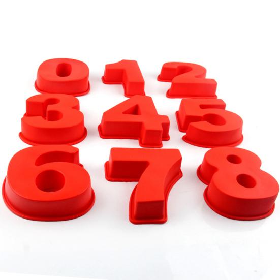 Форма для торта, красивая DIY ремесленная многоразовая форма для торта, высокая прочность, цифры, форма для десерта, форма для помадки, кухонные принадлежности