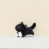 Charming Plush Cat Stuffed Animal Keychain High Quality Soft Short Fur Design