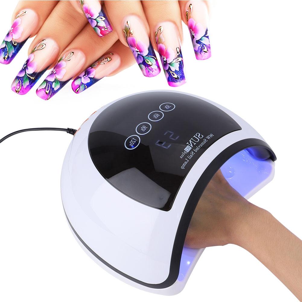 96W Nail Art LED Lamp Dryer UV Gel Nail Polish Dry Machine Drying Tool