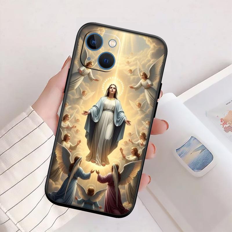 BH47 Virgen Maria New High-End Shell Phone Case for OPPO A3 Pro A72 A74 A76 A77 A77S A78 A79 A94 A95 A18 A40M A58