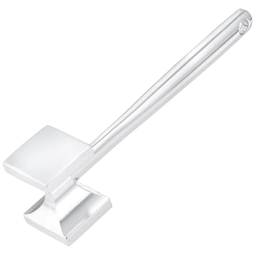 Endo Shoji TKG Meat Tenderizer, Cast Aluminum, Lightweight and Durable, Tenderizing Surface (mm): 48 x 48, Total Length (mm): 255, Weight (g): 310, BK