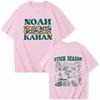 Футболка Noah Kahan Stick Season Tour Tee Футболка Noah Kahan Music Футболка Stick Season Album Подарки для фанатов Футболки с коротким рукавом и круглым вырезом