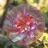 360 Degree Rotating 10 Inch Wind Spinner for Outdoor Garden Decor Hanging Wind Chime Perfect for Spring and Summer Lawn Decoration