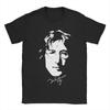 Футболка John Lennon Мужская Винтажная Хлопковая Футболка С Круглым Вырезом С Коротким Рукавом Футболки Больших Размеров