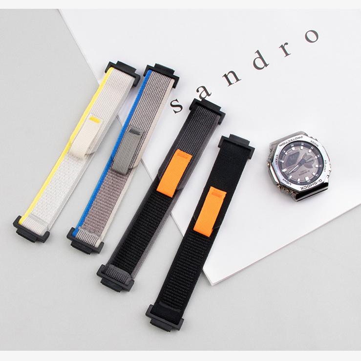 Ремешок для часов 16 мм для Casio G-SHOCK GA-110 800 2100 GD100 120 G8900 5600 GW-M5610 6900 GLS-8900, ремешок для часов Alpine Loop, нейлоновый ремешок