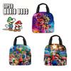Mario Brothers Lunch Bag For Elementary School Students, Insulated And Waterproof, American Style
