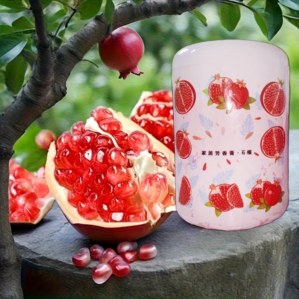 Solid Perfume Air Fresheners -6 Fragrances, Suitable for Cars, Homes, Kitchens, Bedrooms and Bathrooms - Decorated Spherical Containers with Lids