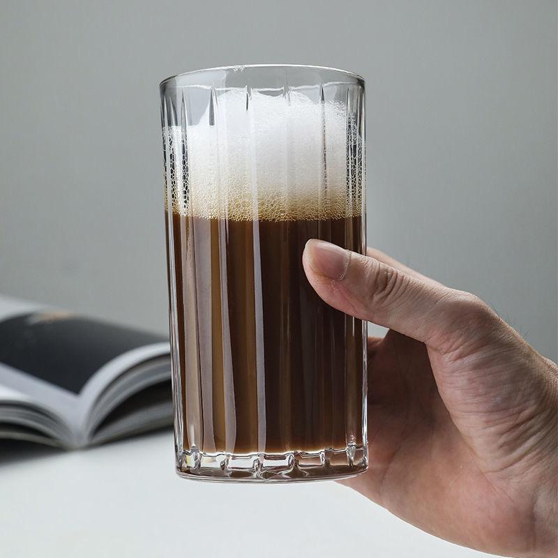 Простая стеклянная термостойкая кружка в скандинавском стиле, чашка для воды, чашка для молока, кофейная чашка