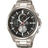 Edifice Chronograph Black Analog Business Quartz Ships EFV-520D-1A Men's Watch. Internationally.