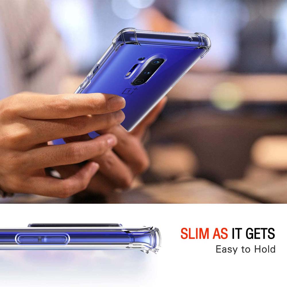 Thick Shockproof Silicone Clear Phone Case For OnePlus 8 Pro 8 7T 11 11R 10T 10R 10 Pro 9 Pro Protection Case Back Cover