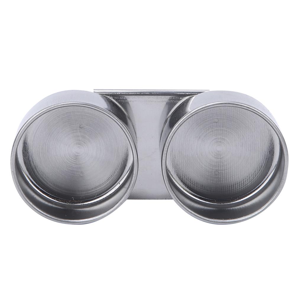 Double Stainless Steel Art Pallete Clip Pot Large Oil Painting Container with Lid