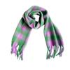 Autumn and Winter New Thickened Shawl Imitation Mohair Coarse Whiskers Colorful Plaid Scarf