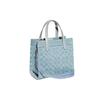 COACH Field Fabric Tote Bag , Shopping Bag , Shoulder Bag , Crossbody Bag , Handbag Small Women's Blue (Unisex) Handbags CJ853 LHPBU