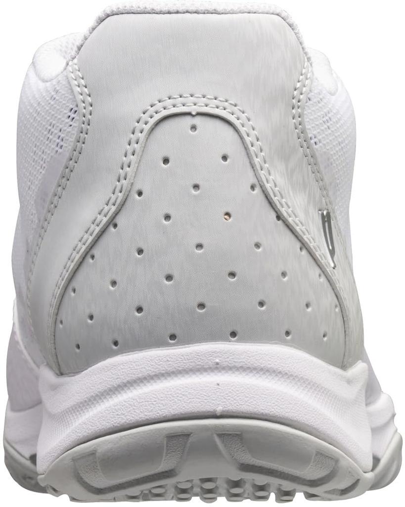 [Prince] Tennis Shoes Wide Light Advanced CG White X Silver (206) 28.5 Cm