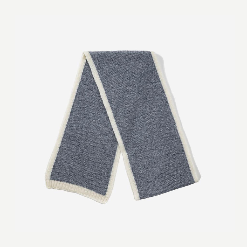 Knitted 100% Wool Scarf Women'S Winter Premium Scarf Simple Warm Shawl