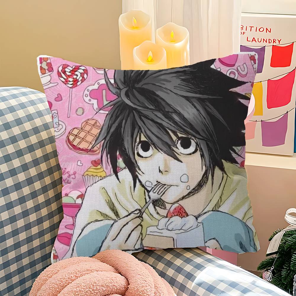 Anime Death Note Lucky Dragon pillow cover sofa cushion cover home room decoration children gift