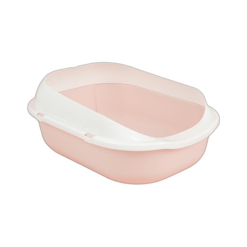 Открытый кошачий туалет с защитой от брызг