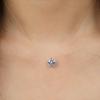 Shiny Women Zircon Invisible Collar Transparent Pendant Choker Jewelry Necklace
