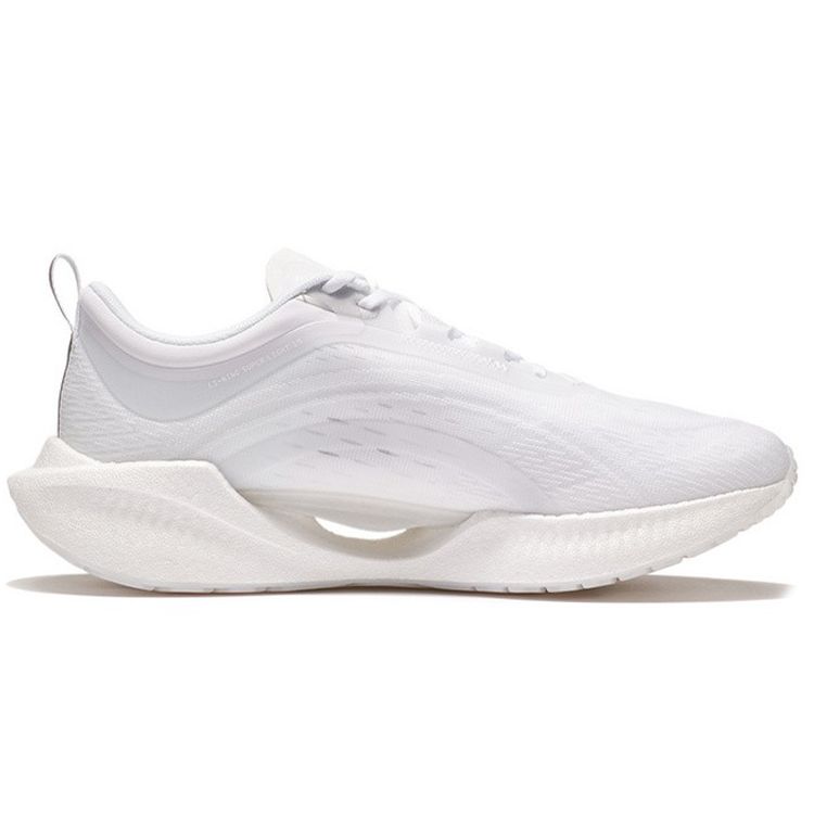 Li-Ning Ультралегкие 19 светоотражающие легкие прочные нескользящие низкие кроссовки для бега женские кроссовки белые ARBS002-6